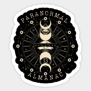 paranormal astral Sticker